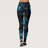 Kwal in Onderwater Ruimte Leggings (Achterkant)
