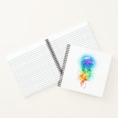 Kwal in regenboogkleuren notitieboek (Binnen)