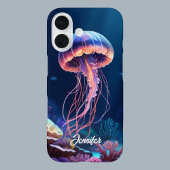 Kwal Kunst, Witte Script Naam Case-Mate iPhone Case