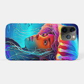 kwal meisje kunst Case-Mate iPhone case (Achterkant (horizontaal))