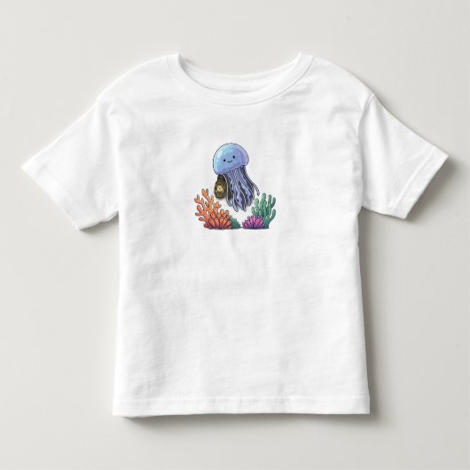 Kwal met oceaanlantaarn kinder shirts (Voorkant)