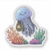 Kwal met oceaanlantaarn sticker (Voorkant)