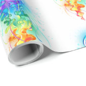 Kwal met regenboogkleuren cadeaupapier (Rol Hoek)