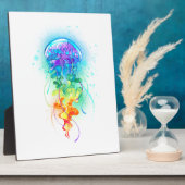 Kwal met regenboogkleuren fotoplaat (Zijkant)