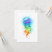 Kwal met regenboogkleuren kaart (Voorkant / Achterkant in situ)