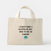 kwal mini tote bag (Achterkant)