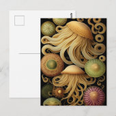 kwal | Modern Haeckel Briefkaart (Voorkant / Achterkant)