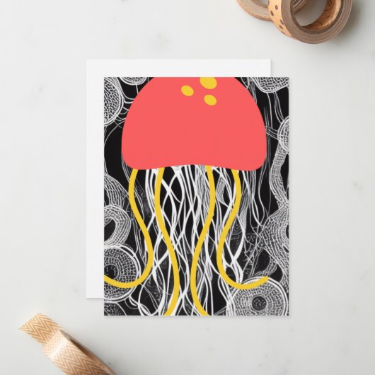 kwal notitiekaartje (Voorkant / Achterkant in situ)