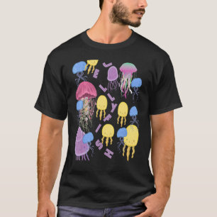 Kwal Oceaanleven Onderwater Zee Duiken Vis T-shirt