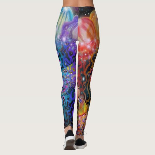 kwal-octopus-aliens leggings (Achterkant)