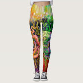 kwal-octopus-aliens leggings (Voorkant)