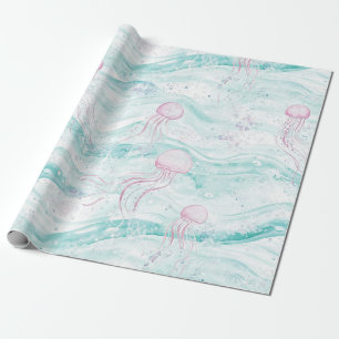 Kwal Onderwater Avontuur Patroon Cadeaupapier