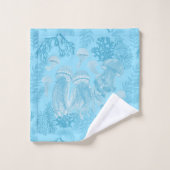 Kwal Pastelblauw Bad Handdoek (Wasdoekje)