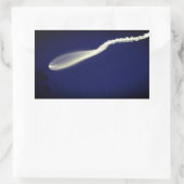 kwal rechthoekige sticker (Tas)