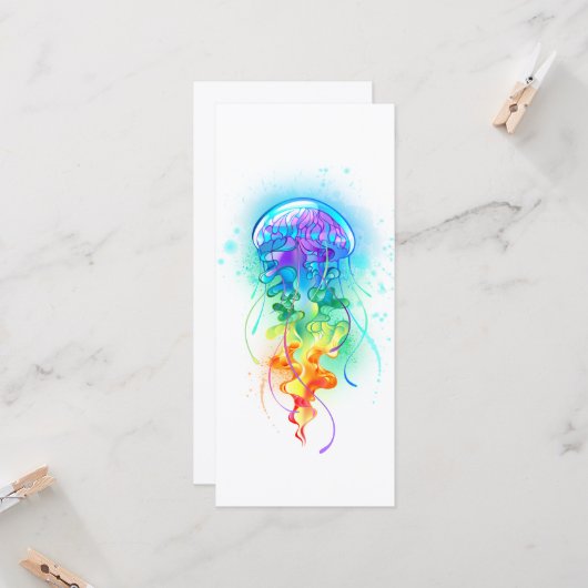 Kwal regenboog kaart (Voorkant / Achterkant in situ)