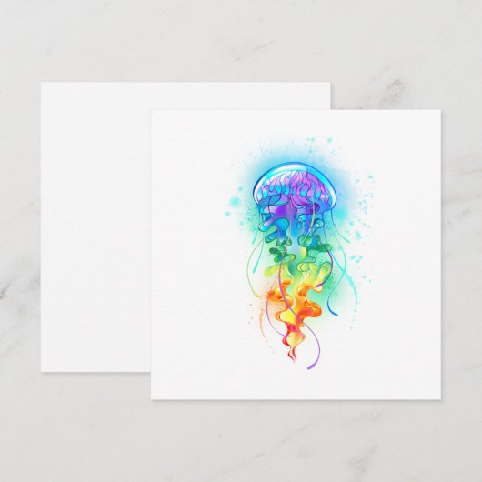 Kwal regenboog menu (Voorkant / Achterkant)