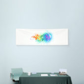 Kwal regenboog spandoek (Beurs)