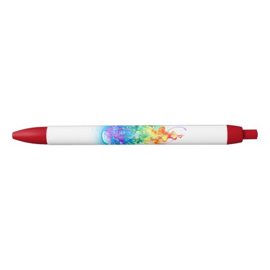 Kwal regenboog zwarte inkt pen (Voorkant)