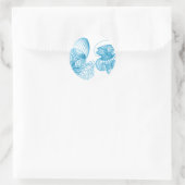 kwal ronde sticker (Tas)