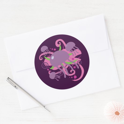 kwal ronde sticker (Envelop)