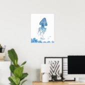 Kwal Sereniteit Aanpasbaar Poster (Thuiskantoor)