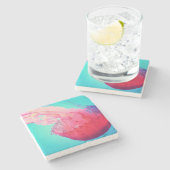 kwal stenen onderzetter (Zijkant)