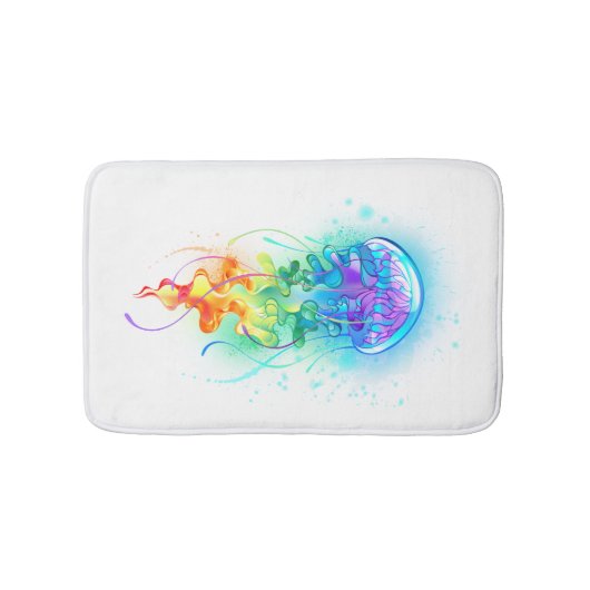 Kwal van de regenboog badmat (Voorkant)