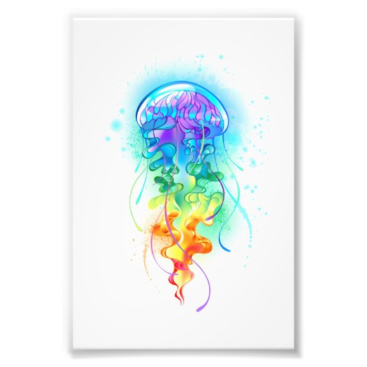 Kwal van de regenboog foto afdruk (Voorkant)