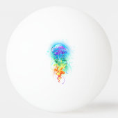 Kwal van de regenboog pingpongbal (Achterkant)