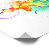 Kwal van de regenboog poster (Hoek)