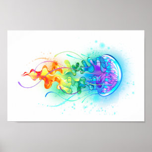 Kwal van de regenboog poster