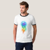 Kwal van de regenboog t-shirt (Voorkant volledig)