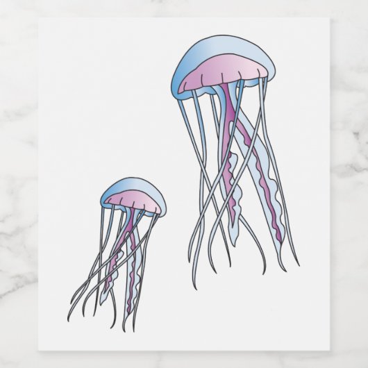 kwal wijn etiket (Enkel label)