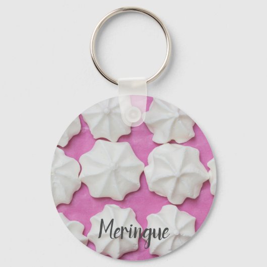 Kwalies op roze papieren cadeau sleutelhanger (Voorkant)