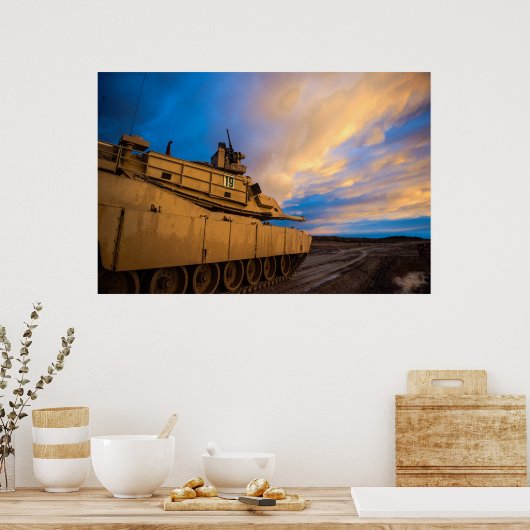 Kwalificatie voor live vuur poster (Keuken)