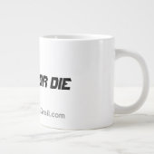 Kwalificeren of sterven - Jumbo-Mok Grote Koffiekop (Rechts)