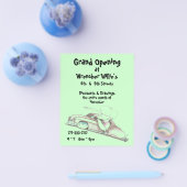 Kwalitatief glanzende flyers voor grote opening (Enkel)