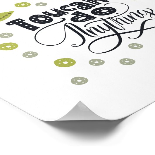 Kwalitatief hoogwaardige Toucan Posters tegen beta (Hoek)