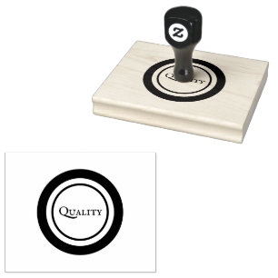 KWALITEIT Custom Houten Rijk Emerald Green Ink Sla Rubberstempel