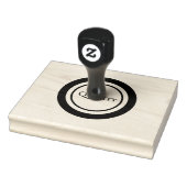 KWALITEIT Custom Houten Rijk Emerald Green Ink Sla Rubberstempel (Stempel)