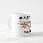 Kwaliteit DNA Inside (DNA-replicatie) Koffiemok (Voorkant links)