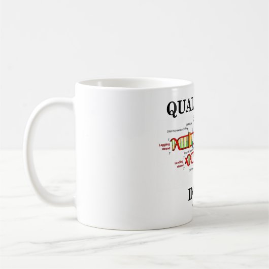 Kwaliteit DNA Inside (DNA-replicatie) Koffiemok (Links)