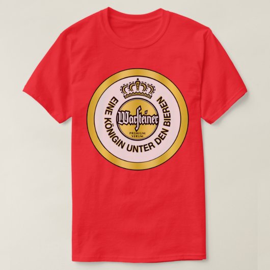 Kwaliteit door Warsteiner Verum Gold T T-shirt (Design voorkant)