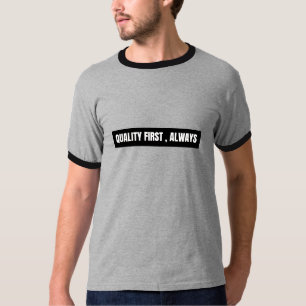 Kwaliteit eerst altijd 50 50 t-shirt