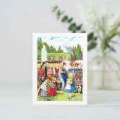 KWALITEIT EN KONINGIN VAN DE HOORZITTING BRIEFKAART (Staand voorkant)