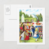 KWALITEIT EN KONINGIN VAN DE HOORZITTING BRIEFKAART (Voorkant / Achterkant)