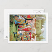 KWALITEIT EN KONINGIN VAN DE HOORZITTING BRIEFKAART (Voorkant / Achterkant)