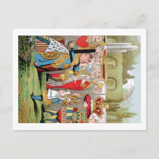 KWALITEIT EN KONINGIN VAN DE HOORZITTING BRIEFKAART (Voorkant)