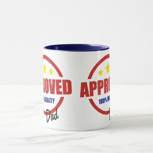 Kwaliteit goedgekeurde vader mok (Midden)