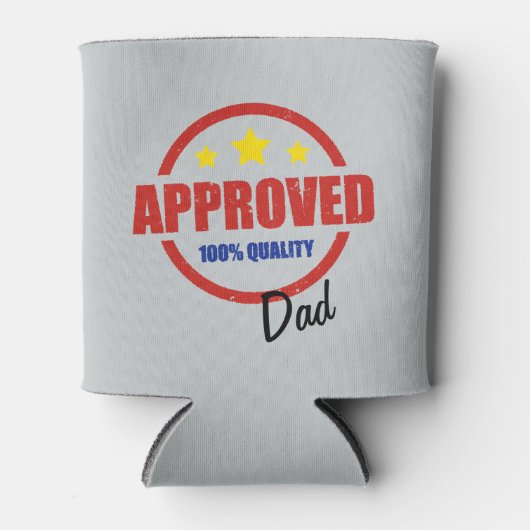 Kwaliteit goedgekeurde vader Vaderdag Blikjeskoeler (Voorkant)